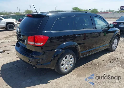 2015 Dodge Journey Se from USA, damaged, VIN 3C4PDCAB6FT694886